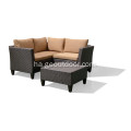 Lambun waje na zamani Lambun Patio rattan furniture set